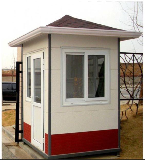 法利莱欧式金属雕花板岗亭