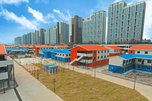 法利莱集装箱活动房屋给漂泊的人们一个安全舒适的家